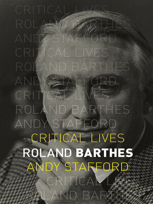 cover image of Roland Barthes